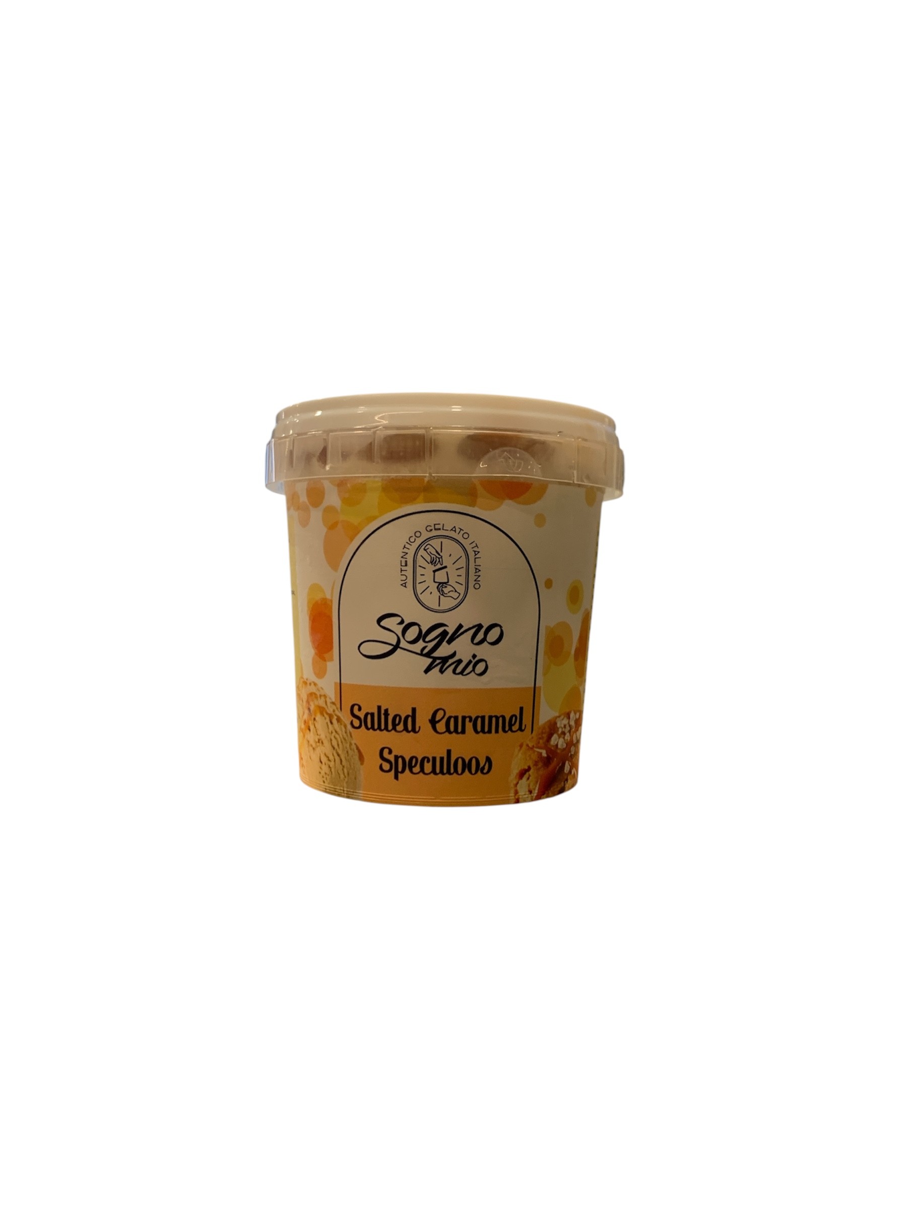 Παγωτο Salted Caramel Speculoos 140gr Sogno Mio